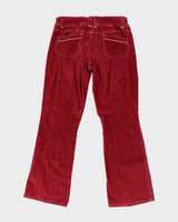 Y2k 00s Be Bop Cord Trousers - W34 L32