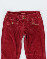 Y2k 00s Be Bop Cord Trousers - W34 L32