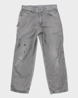 Carhartt Workwear Distressed Trousers - W34 L32