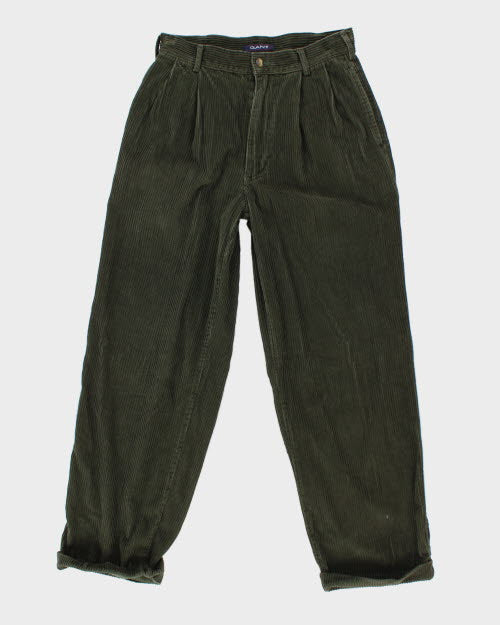 Vintage Gant Baggy Corduroy Trousers - W27 L26