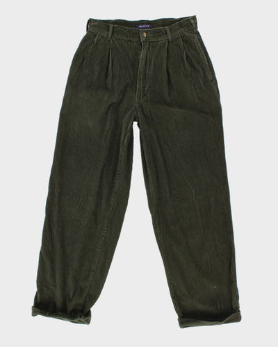 Vintage Gant Baggy Corduroy Trousers - W27 L26