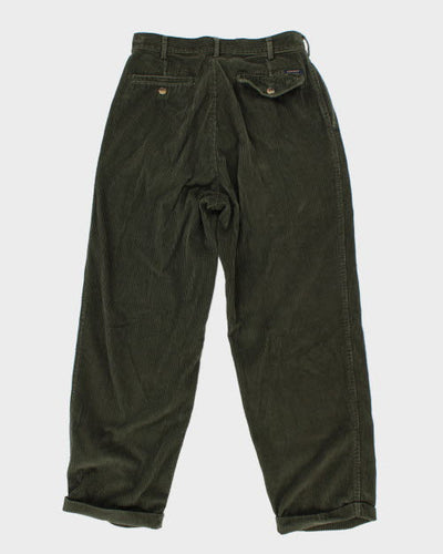 Vintage Gant Baggy Corduroy Trousers - W27 L26