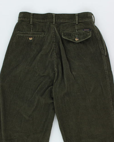 Vintage Gant Baggy Corduroy Trousers - W27 L26