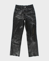Vintage 90's Harley Davidson Leather Trousers - W26 L29