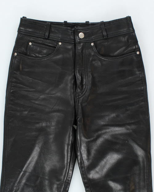 Vintage 90's Harley Davidson Leather Trousers - W26 L29