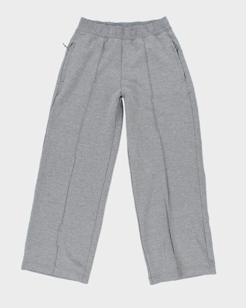 Vintage Pleated Wide Leg Track Suit Bottoms - M