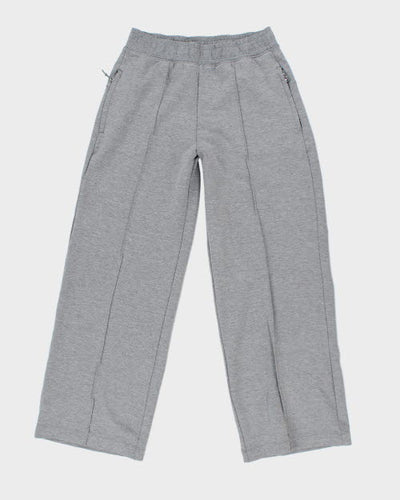 Vintage Pleated Wide Leg Track Suit Bottoms - M