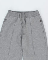 Vintage Pleated Wide Leg Track Suit Bottoms - M