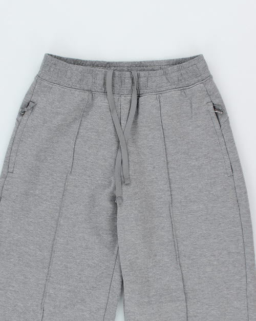 Vintage Pleated Wide Leg Track Suit Bottoms - M