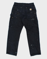 Vintage Distressed Carhartt Double Knee Carpenter Trousers -W30 L30