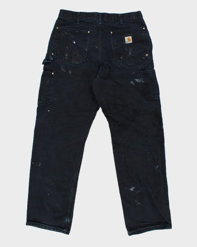 Vintage Distressed Carhartt Double Knee Carpenter Trousers -W30 L30