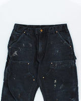 Vintage Distressed Carhartt Double Knee Carpenter Trousers -W30 L30