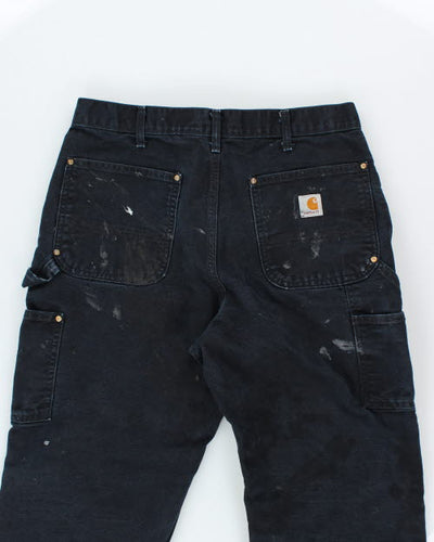 Vintage Distressed Carhartt Double Knee Carpenter Trousers -W30 L30