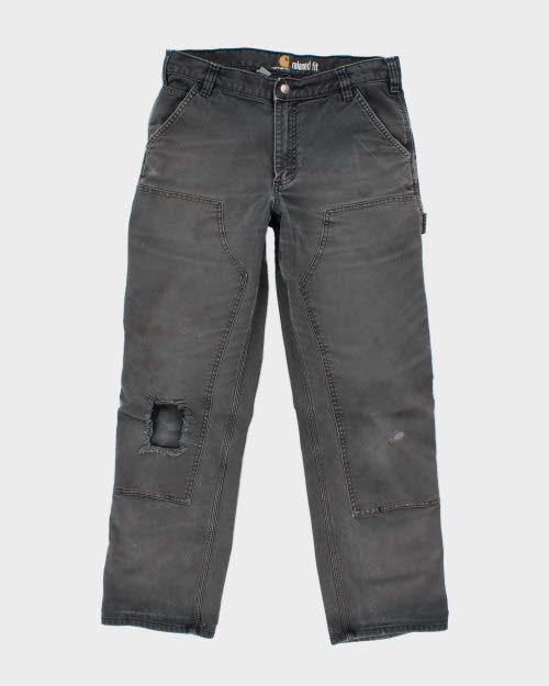 Vintage Distressed Carhartt Double Knee Carpenter Trousers - W30 L29