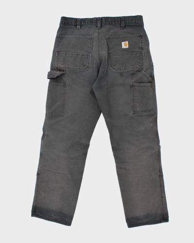 Vintage Distressed Carhartt Double Knee Carpenter Trousers - W30 L29