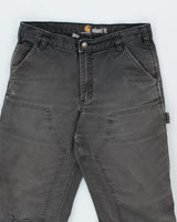 Vintage Distressed Carhartt Double Knee Carpenter Trousers - W30 L29