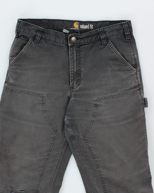 Vintage Distressed Carhartt Double Knee Carpenter Trousers - W30 L29