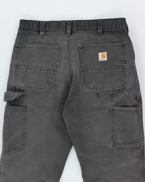 Vintage Distressed Carhartt Double Knee Carpenter Trousers - W30 L29