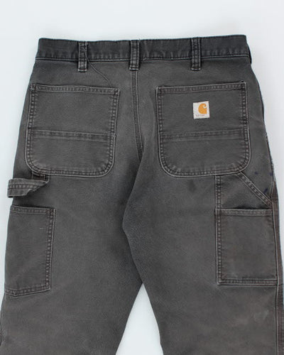 Vintage Distressed Carhartt Double Knee Carpenter Trousers - W30 L29