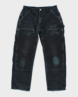 Vintage Distressed Carhartt Double Knee Carpenter Trousers - W30 L27