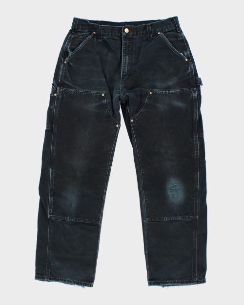 Vintage Distressed Carhartt Double Knee Carpenter Trousers - W30 L27