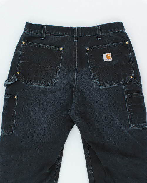 Vintage Distressed Carhartt Double Knee Carpenter Trousers - W30 L27