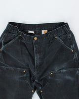 Vintage Distressed Carhartt Double Knee Carpenter Trousers - W30 L27