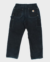 Vintage Distressed Carhartt Double Knee Carpenter Trousers - W30 L28