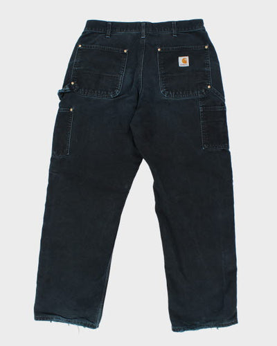 Vintage Distressed Carhartt Double Knee Carpenter Trousers - W30 L28