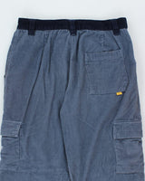 Dime Blue Cord Trousers - W34 L30