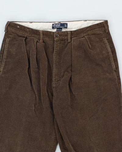 Ralph Lauren Brown Cord Trousers - W38 L31