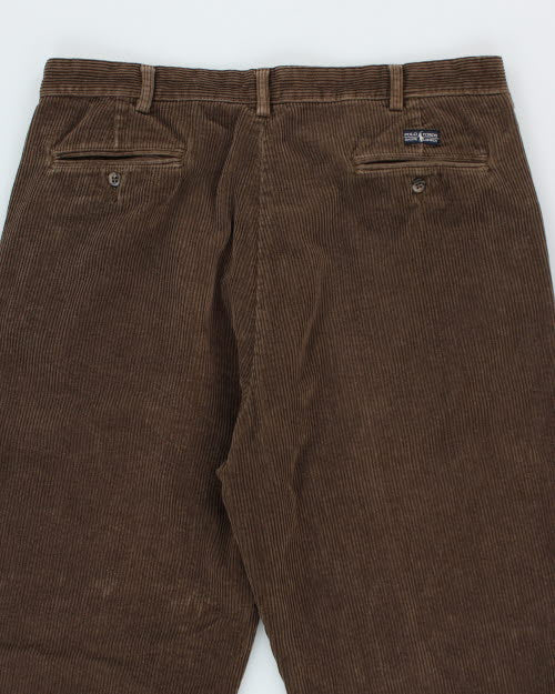 Ralph Lauren Brown Cord Trousers - W38 L31