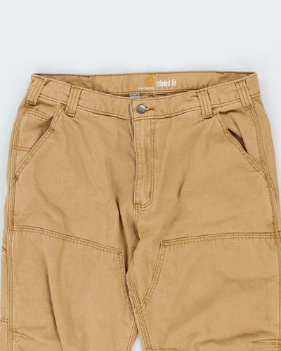 Vintage Carhartt Relaxed Fit Double Knee Carpenter Trousers - W34 L27