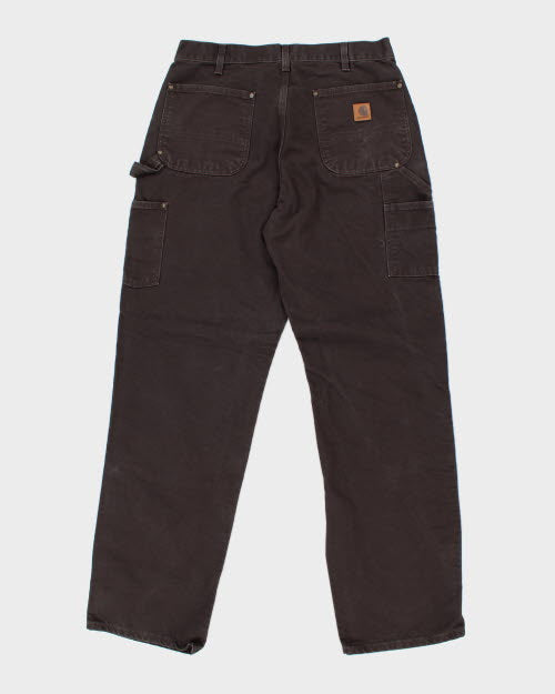 Vintage Carhartt Relaxed Fit Double Knee Carpenter Trousers - W32 L32