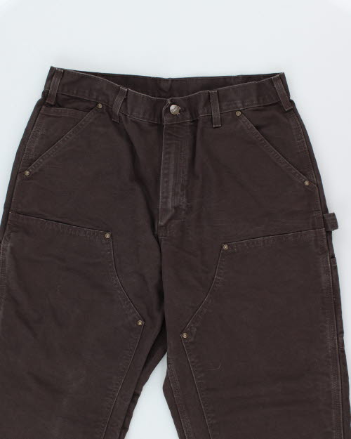 Vintage Carhartt Relaxed Fit Double Knee Carpenter Trousers - W32 L32