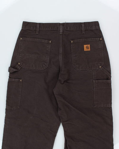 Vintage Carhartt Relaxed Fit Double Knee Carpenter Trousers - W32 L33