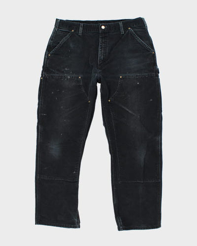 Vintage Carhartt Relaxed Fit Double Knee Carpenter Trousers - W34 L28