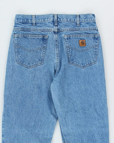 Vintage Carhartt Single Knee Denim Carpenter Trousers - W30 L34