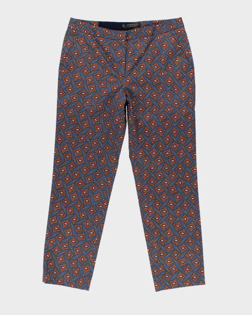 Burberry Pattern Cropped Trousers - W30 L26
