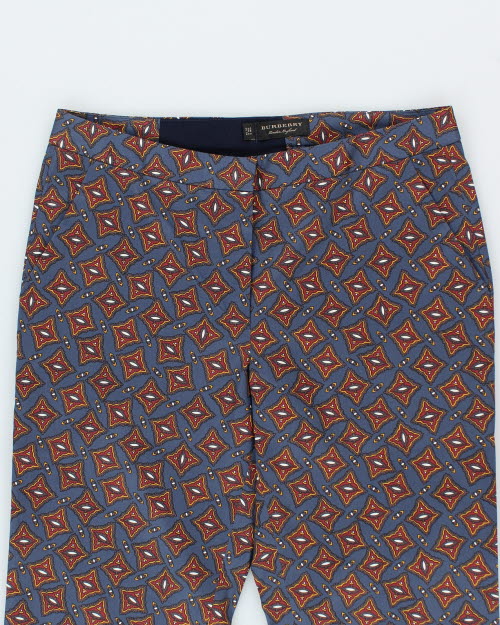 Burberry Pattern Cropped Trousers - W30 L26