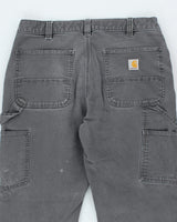 Vintage Carhartt Workwear Double Knee Carpenter Trousers - W34 L27