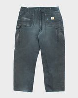 Vintage 2000's Carhartt Heavyweight Double Knee Carpenter Trousers - W36 L26