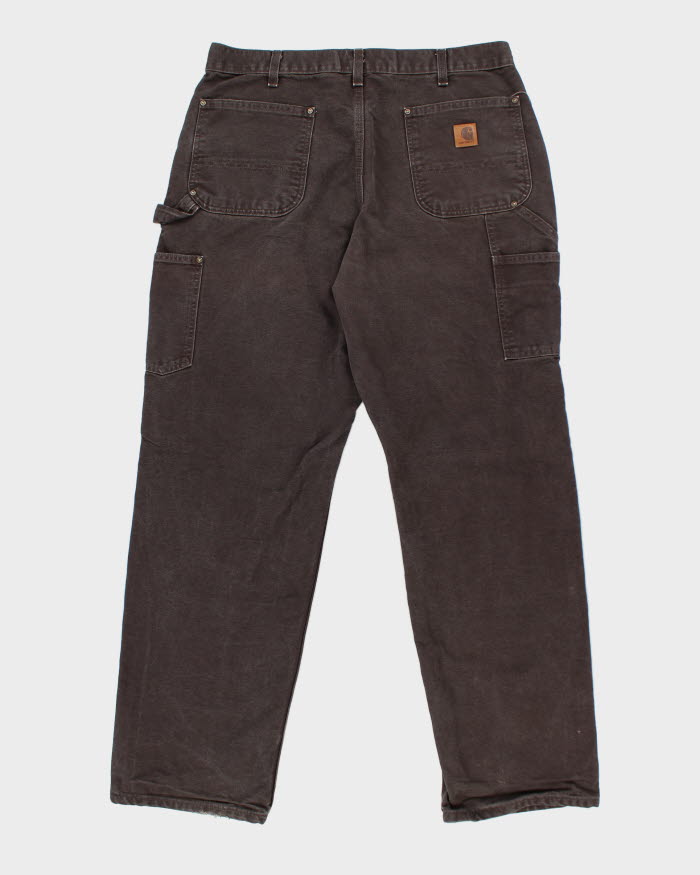 Vintage 2000's Carhartt Heavyweight Double Knee Carpenter Trousers - W34 L30