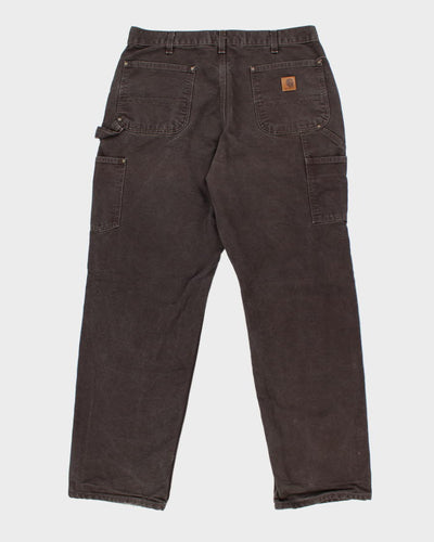 Vintage 2000's Carhartt Heavyweight Double Knee Carpenter Trousers - W34 L30