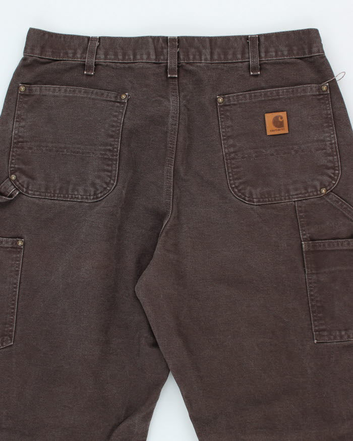 Vintage 2000's Carhartt Heavyweight Double Knee Carpenter Trousers - W34 L30