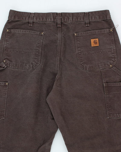 Vintage 2000's Carhartt Heavyweight Double Knee Carpenter Trousers - W34 L30