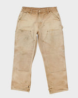 Vintage 2000's Carhartt Heavyweight Double Knee Carpenter Trousers - W34 L28