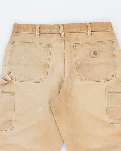 Vintage 2000's Carhartt Heavyweight Double Knee Carpenter Trousers - W34 L28