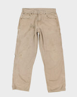 Vintage 90's Carhartt Heavyweight Single Knee Trousers - W34 L30