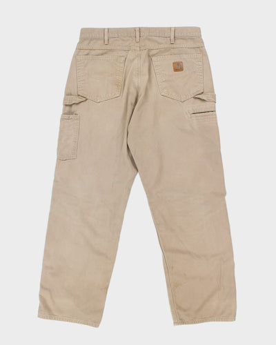 Vintage 90's Carhartt Heavyweight Single Knee Trousers - W34 L30